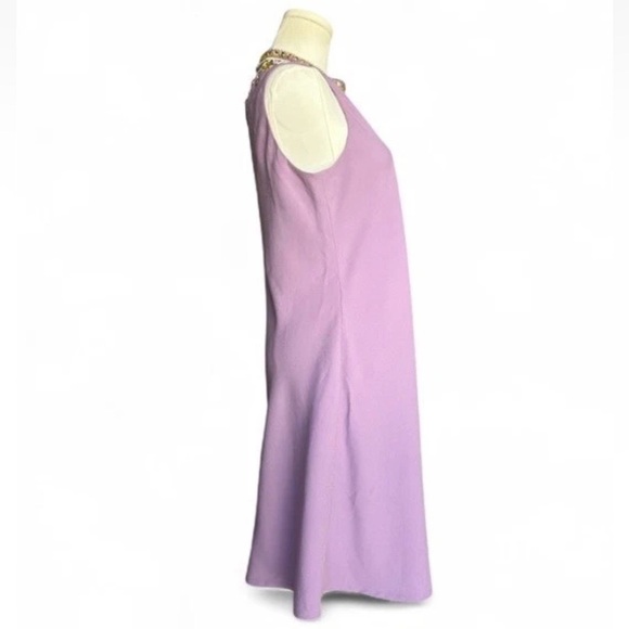 Moschino Cheap and Chic Lavender Sheath Dress  Size 10 - Picture 9 of 14